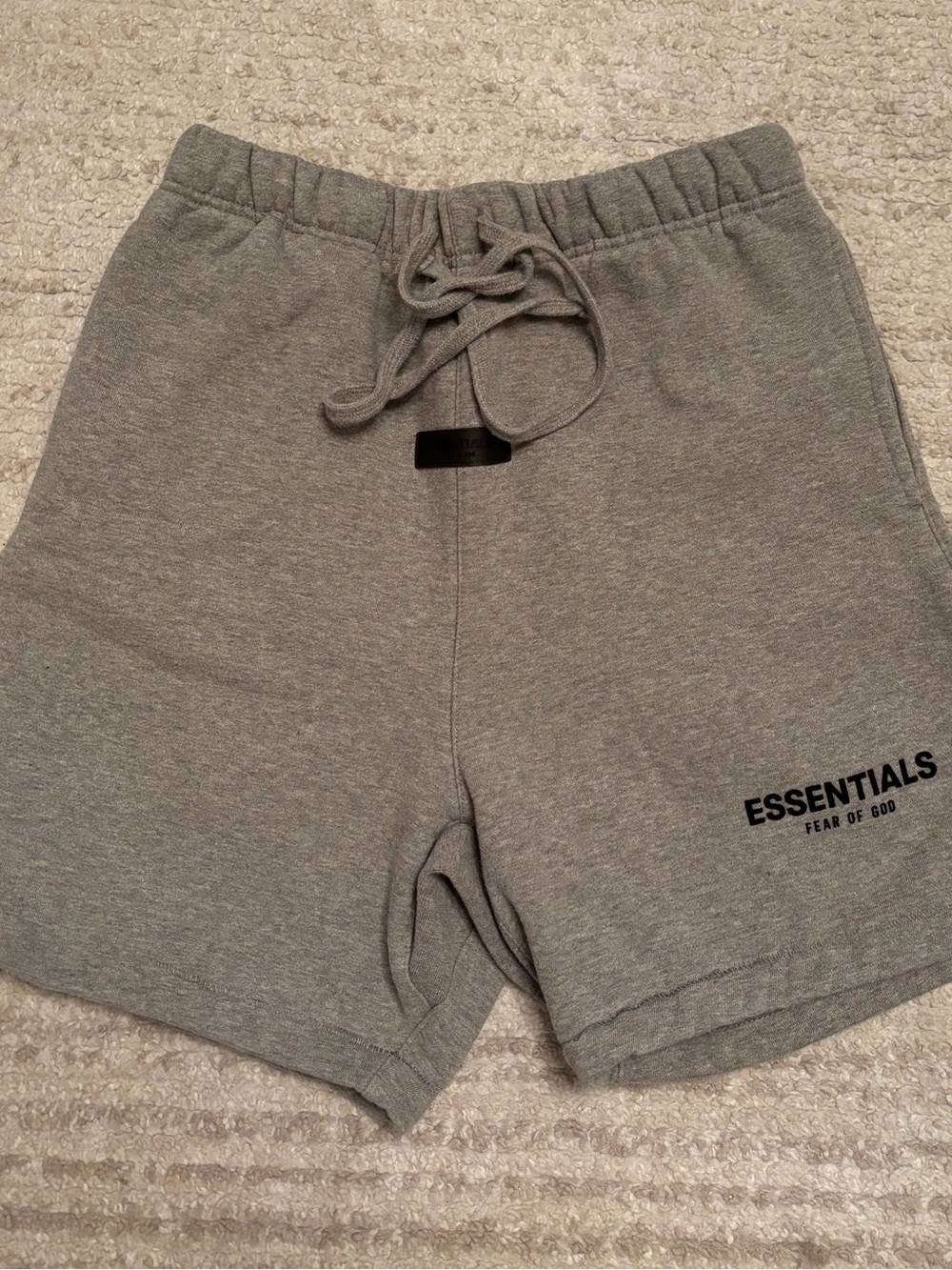 Fear of God Essentials Sweatshorts Grey SZ S Athleisure